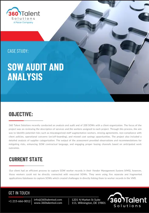 SOW AUDIT AND ANALYSIS